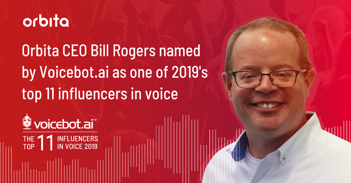 Congratulations to Orbita CEO Bill Rogers!